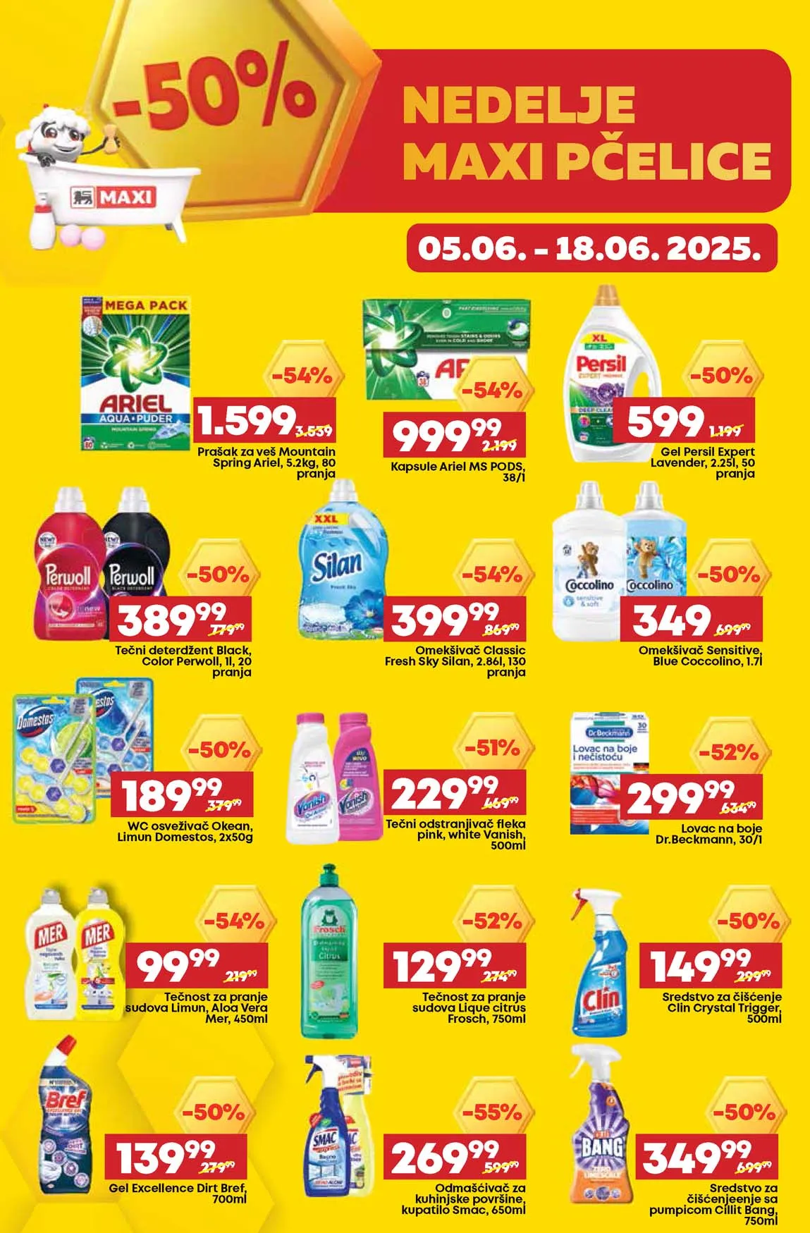 Maxi nedeljna akcija sniženja