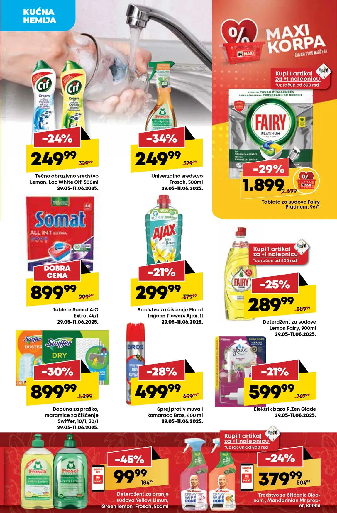 Maxi nedeljna akcija sniženja
