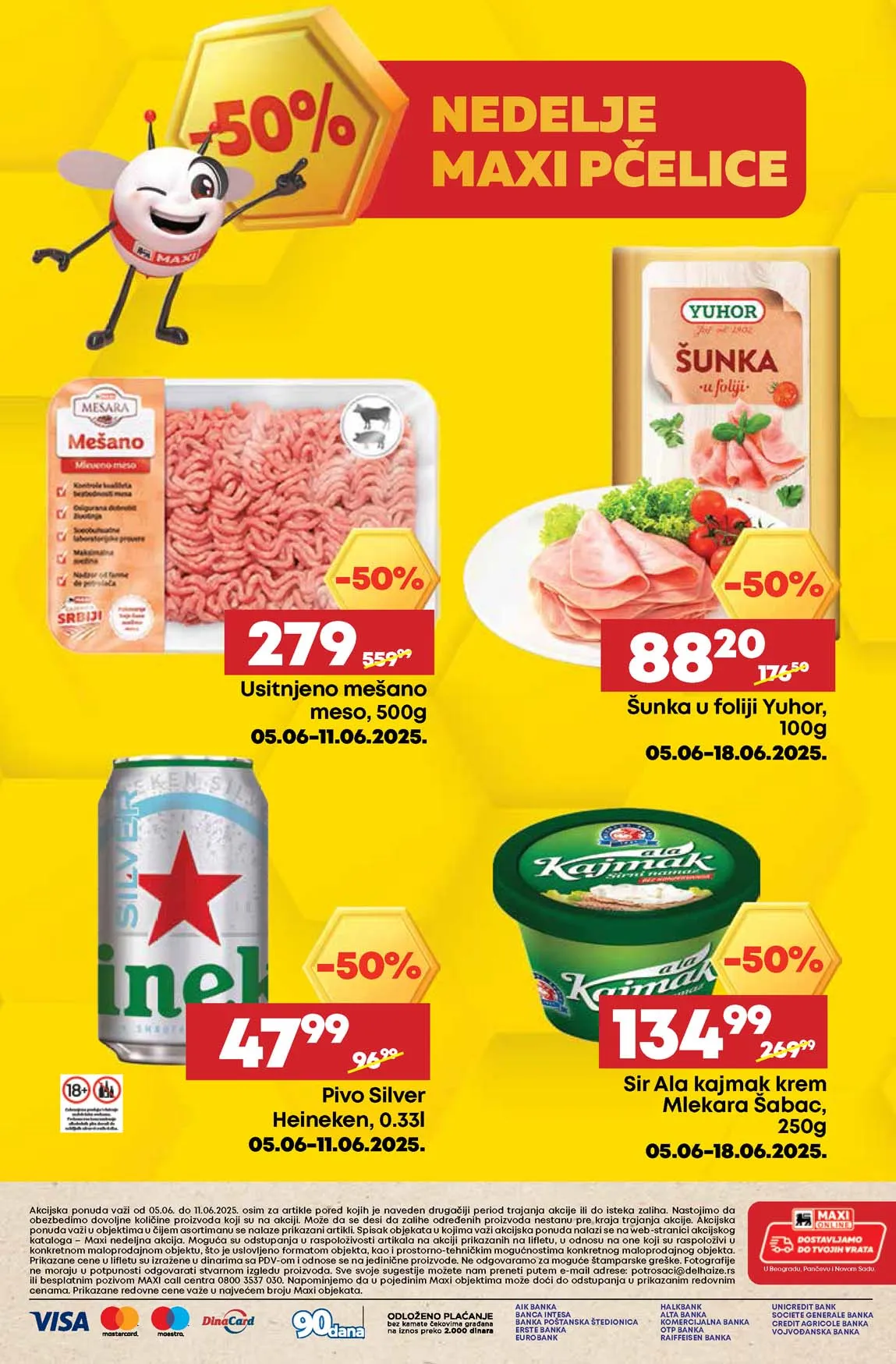 Maxi nedeljna akcija sniženja