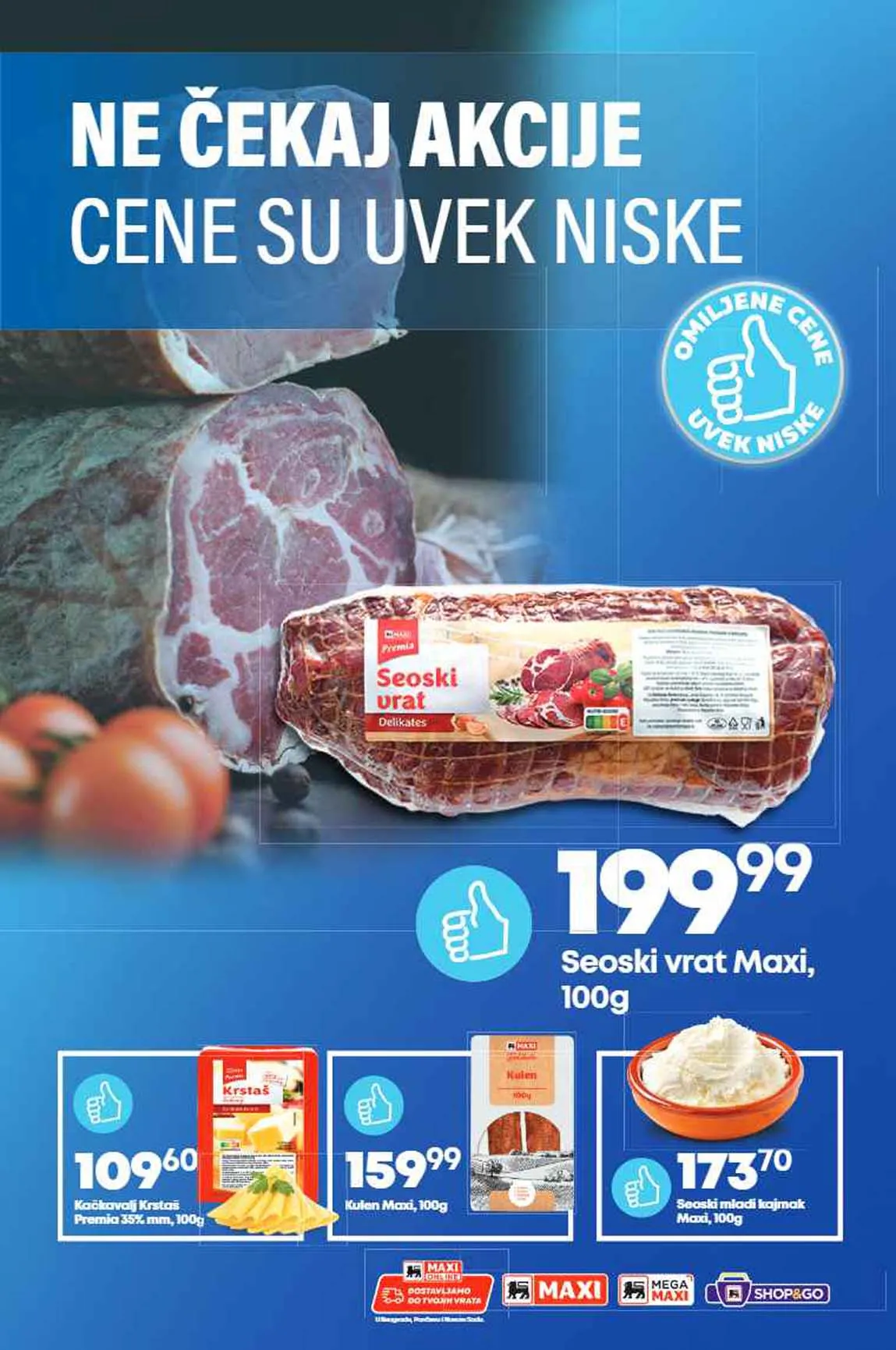 Mega Maxi nedeljna akcija sniženja