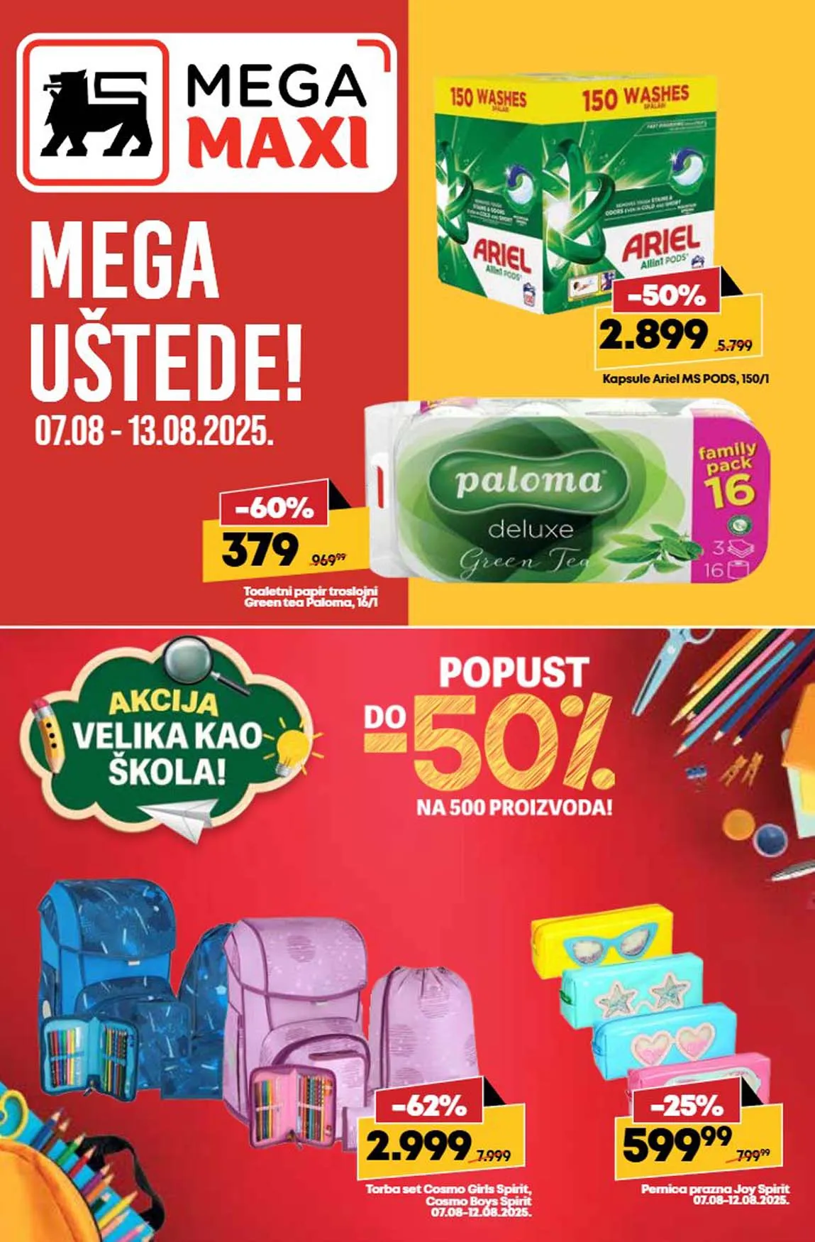 Maxi nedeljna akcija sniženja