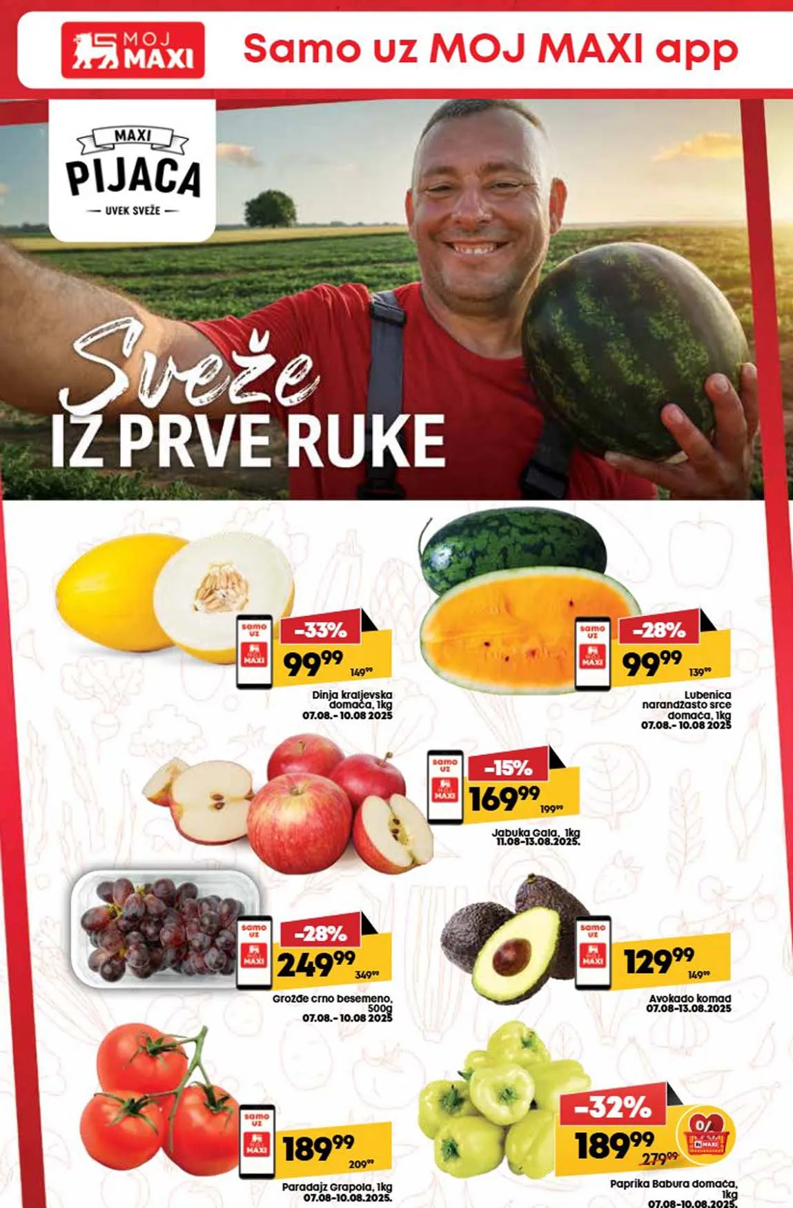Maxi nedeljna akcija sniženja