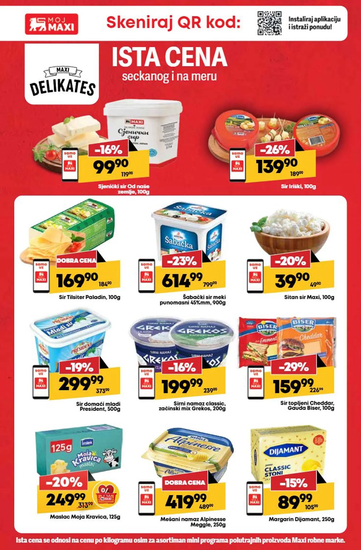 Maxi nedeljna akcija sniženja