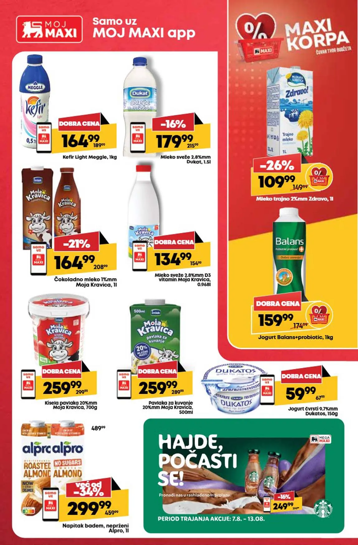 Maxi nedeljna akcija sniženja