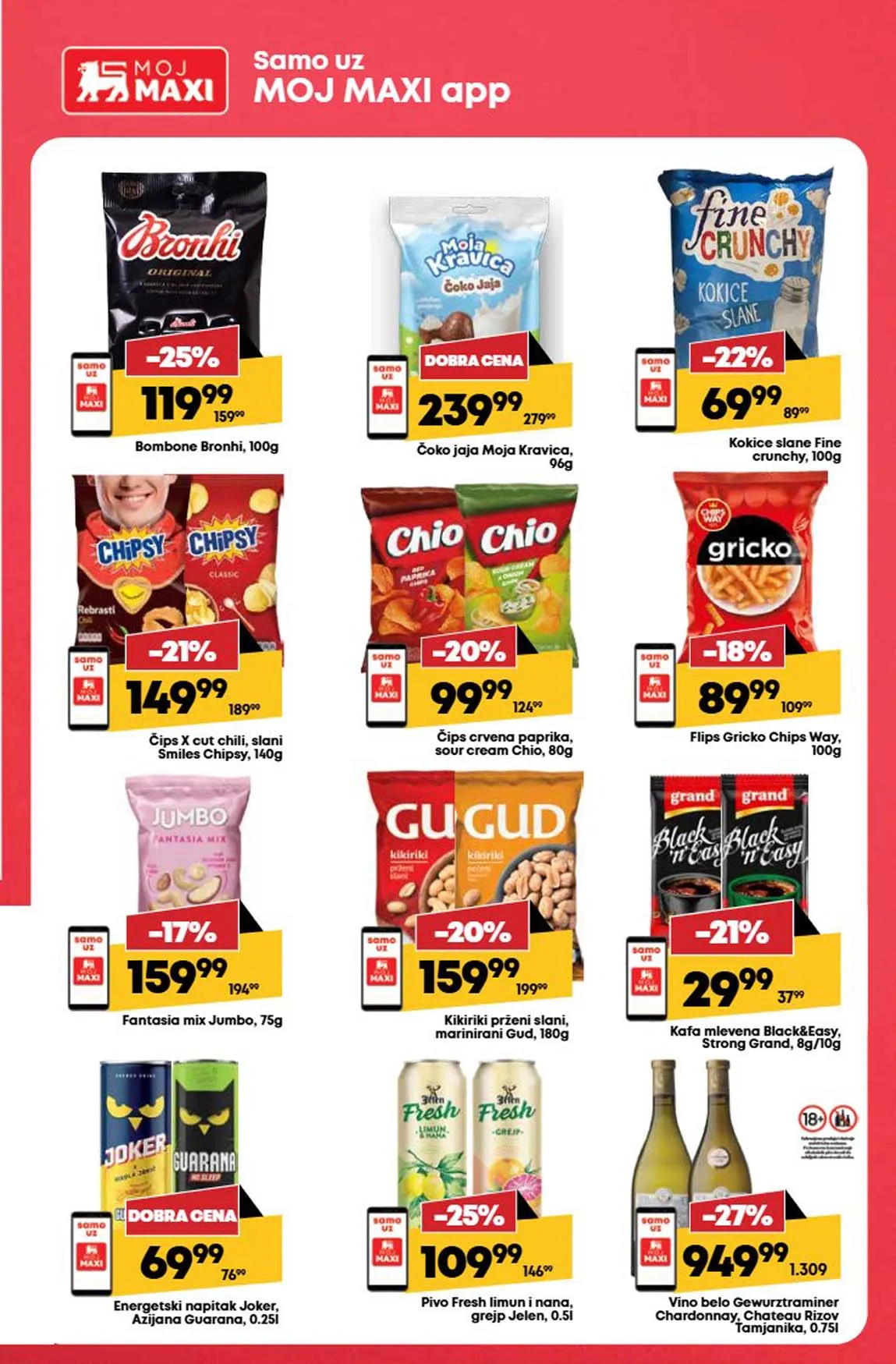 Maxi nedeljna akcija sniženja