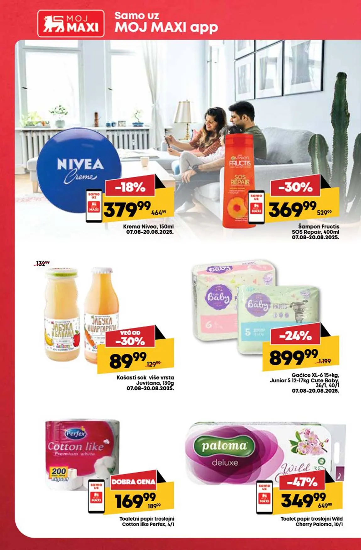 Maxi nedeljna akcija sniženja