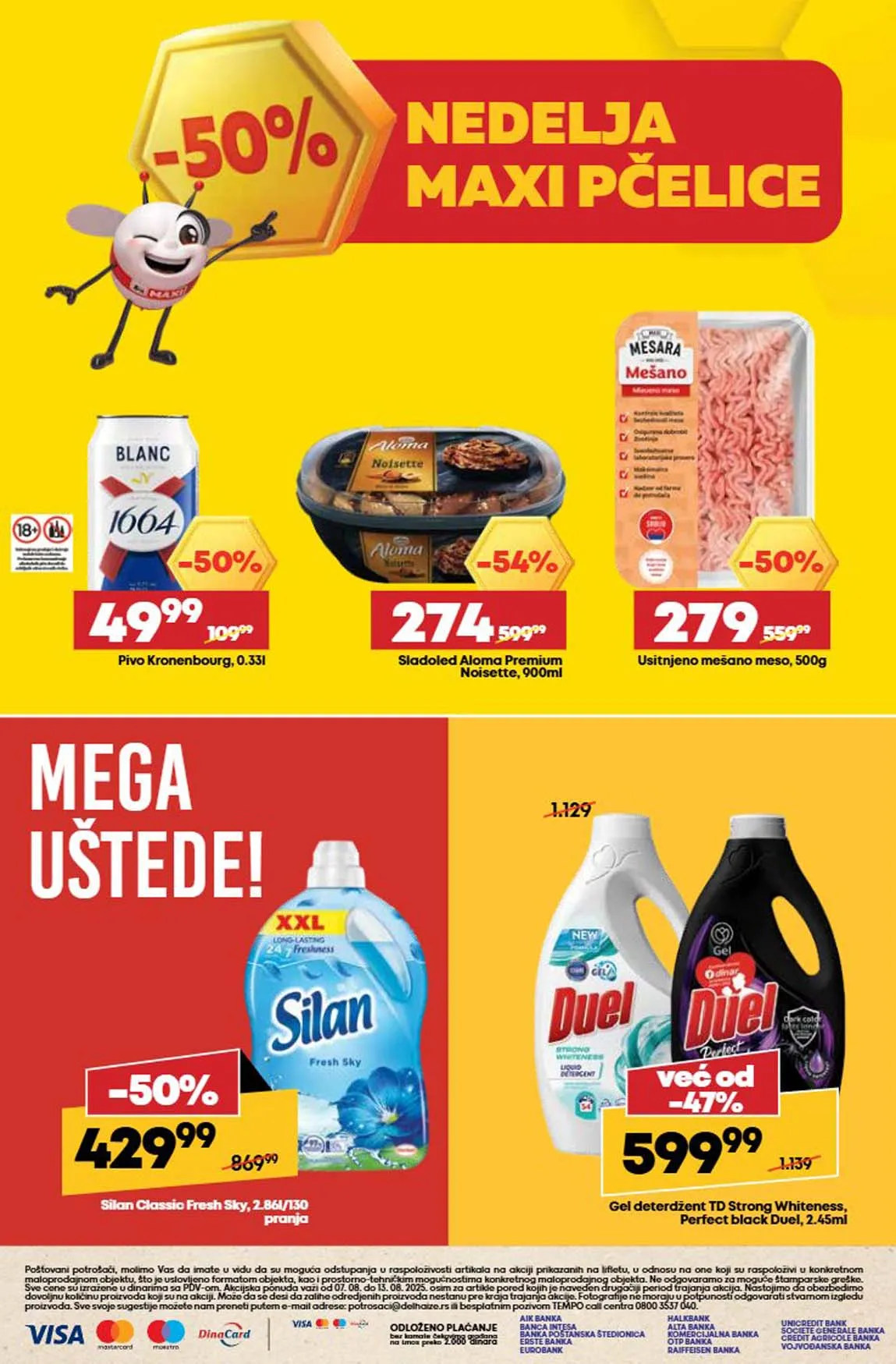 Maxi nedeljna akcija sniženja