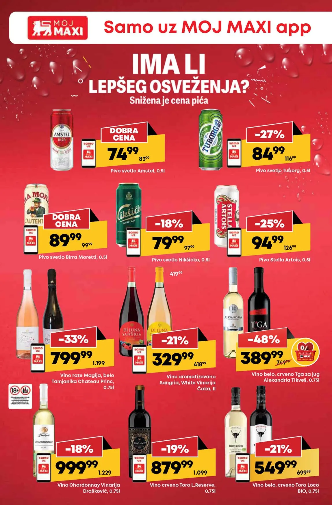 Maxi nedeljna akcija sniženja