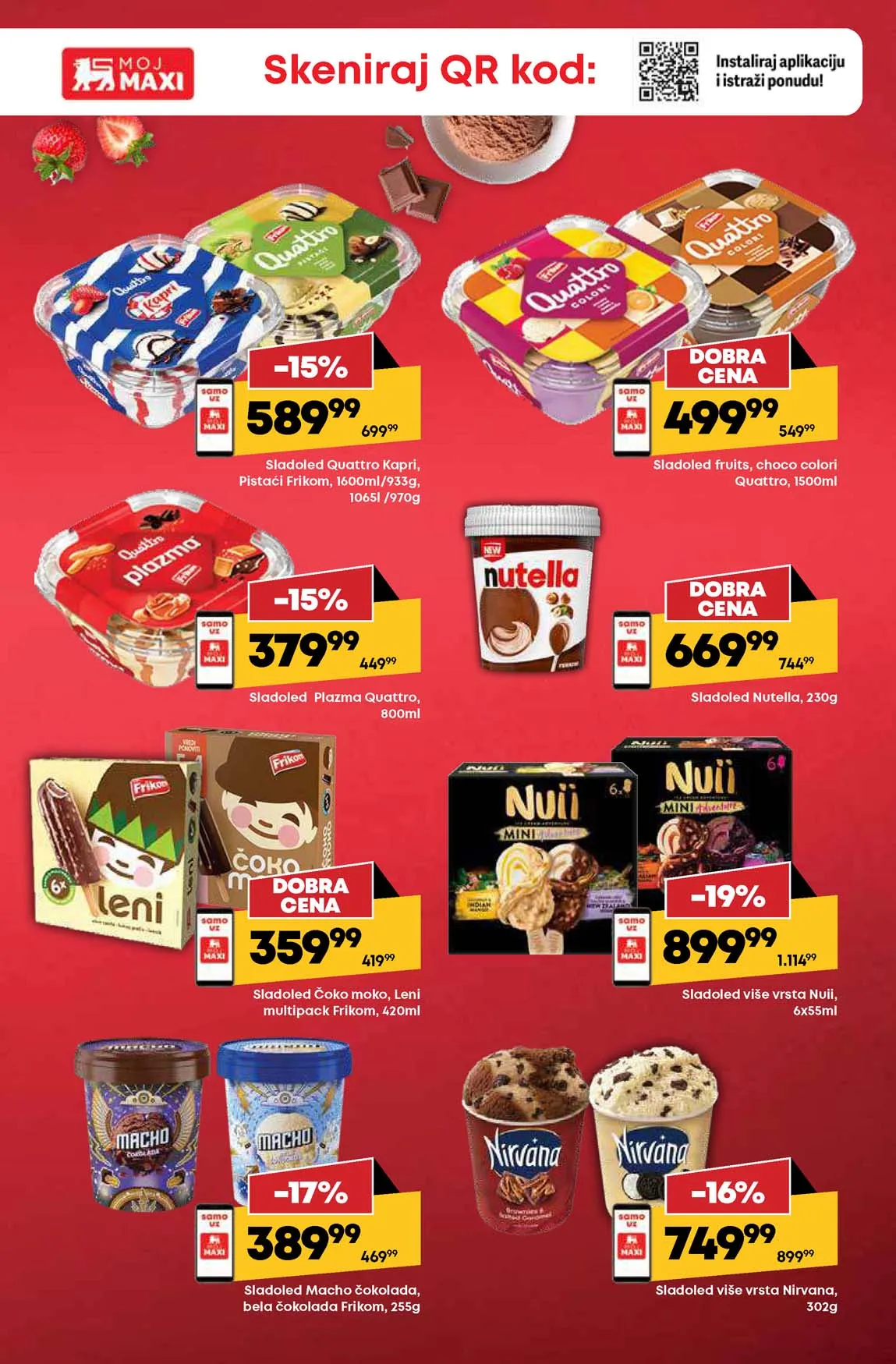 Maxi nedeljna akcija sniženja
