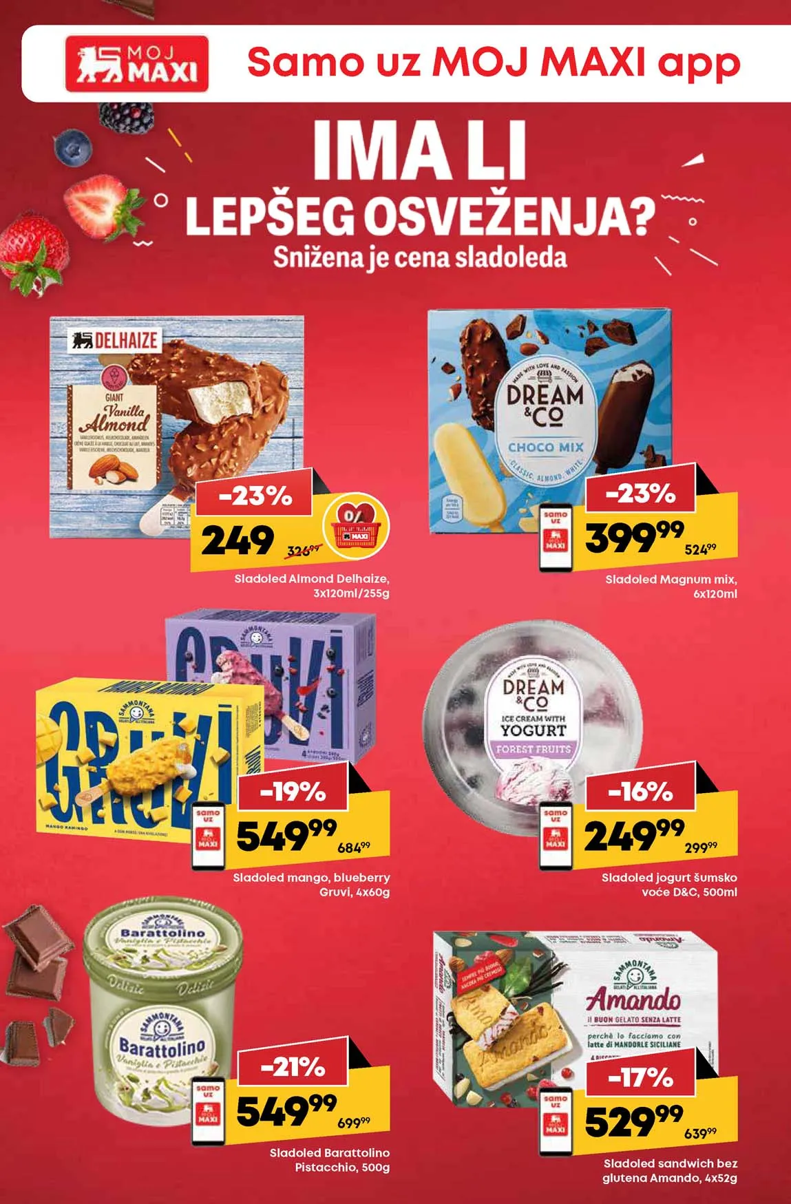 Maxi nedeljna akcija sniženja