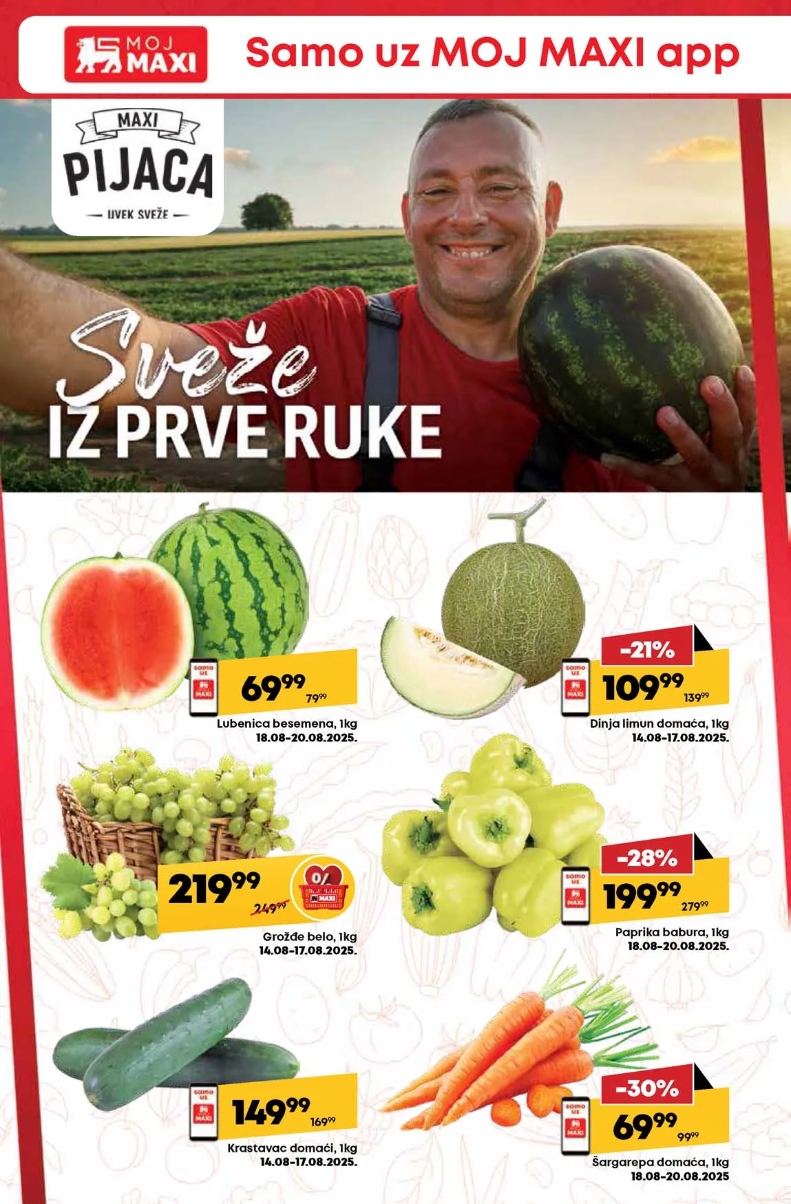 Maxi nedeljna akcija sniženja