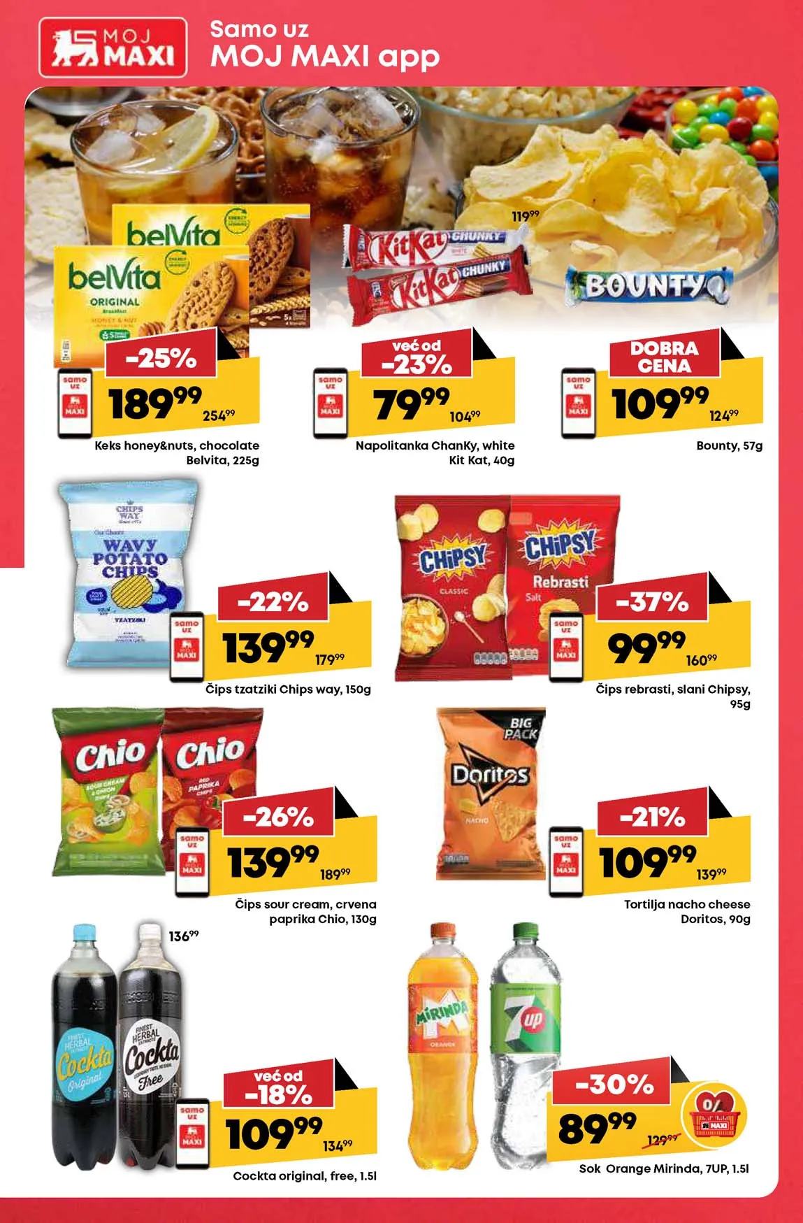 Maxi nedeljna akcija sniženja