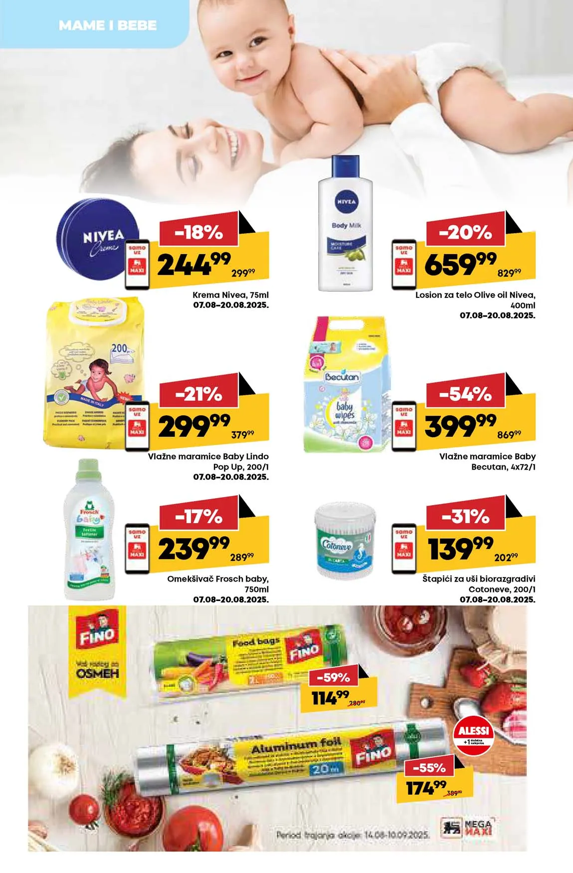 Maxi nedeljna akcija sniženja