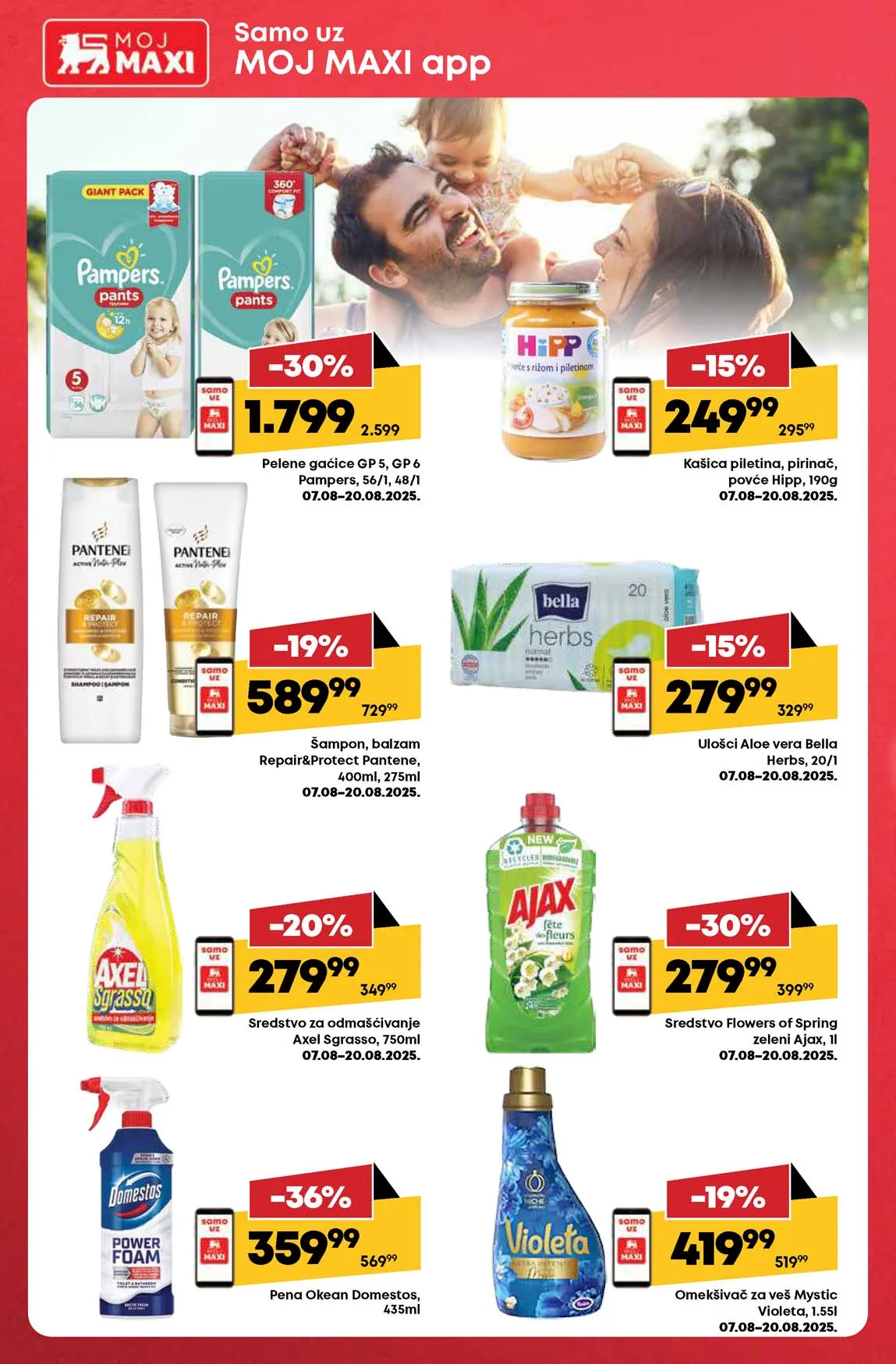 Maxi nedeljna akcija sniženja