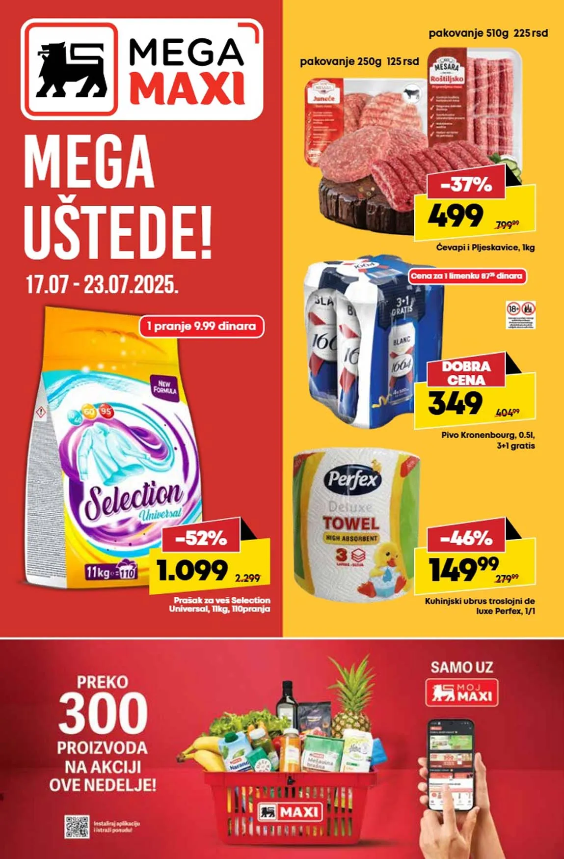 Maxi nedeljna akcija sniženja