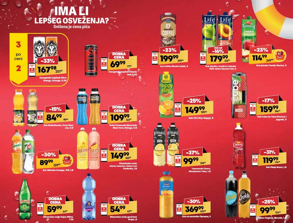 Maxi nedeljna akcija sniženja