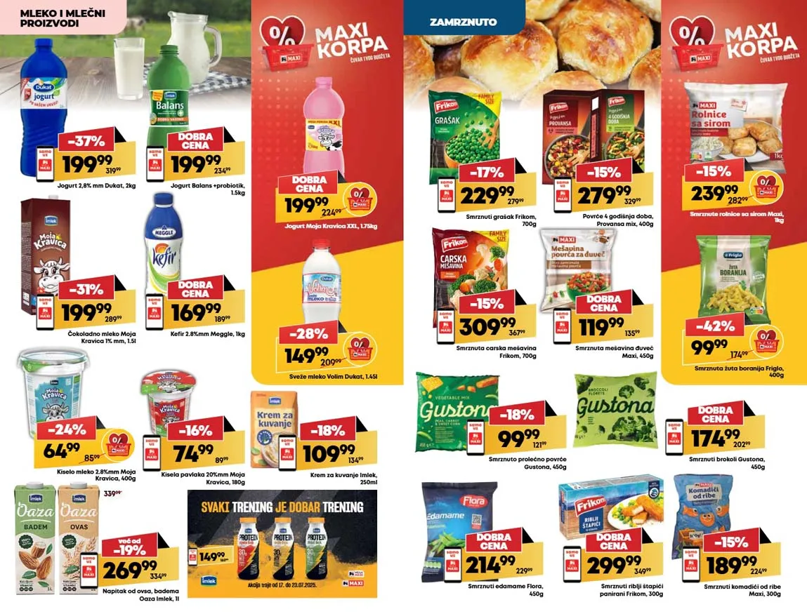 Maxi nedeljna akcija sniženja