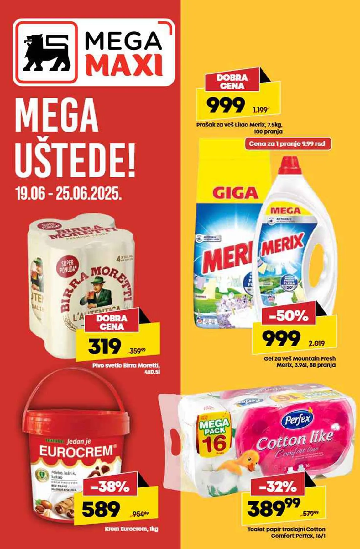 Maxi nedeljna akcija sniženja