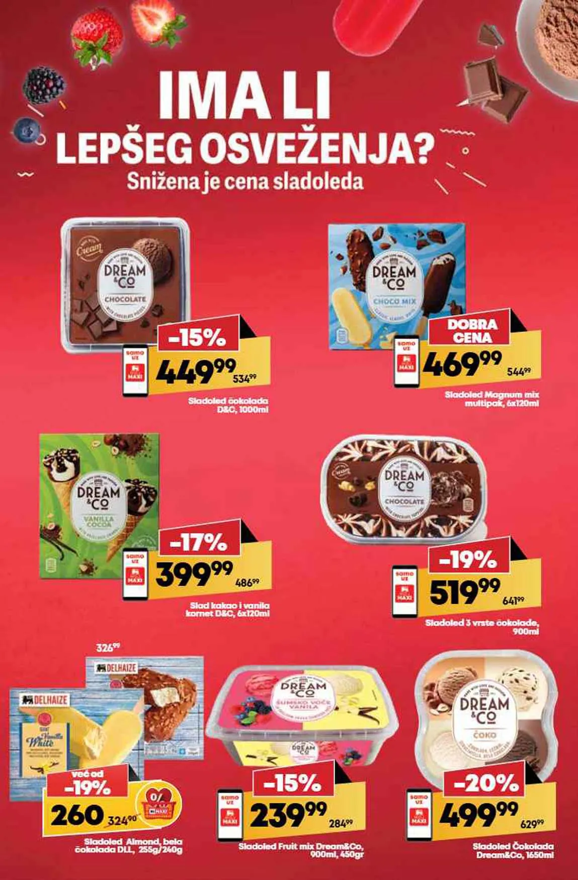 Maxi nedeljna akcija sniženja