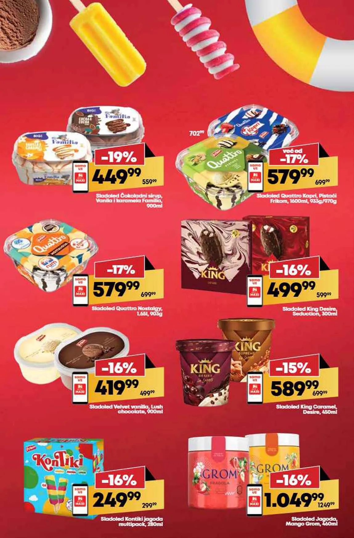 Maxi nedeljna akcija sniženja