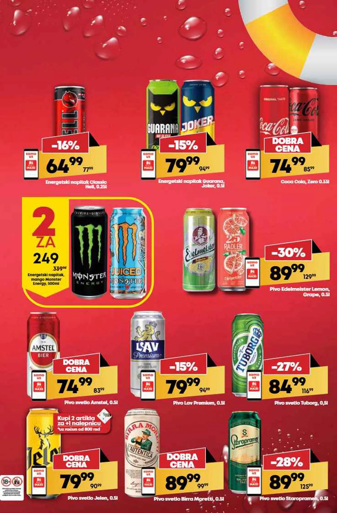 Maxi nedeljna akcija sniženja