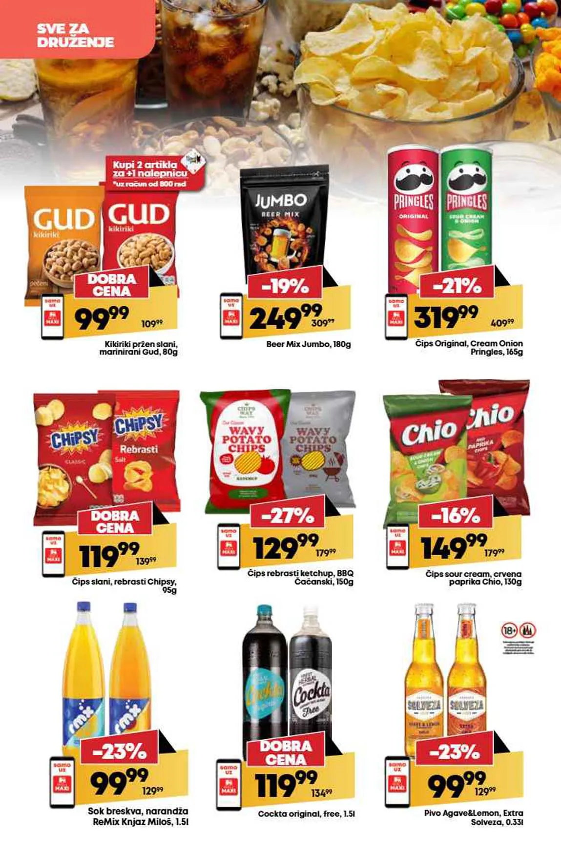 Maxi nedeljna akcija sniženja