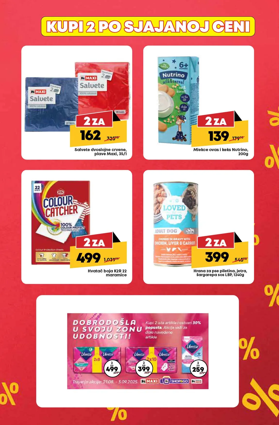 Maxi nedeljna akcija sniženja