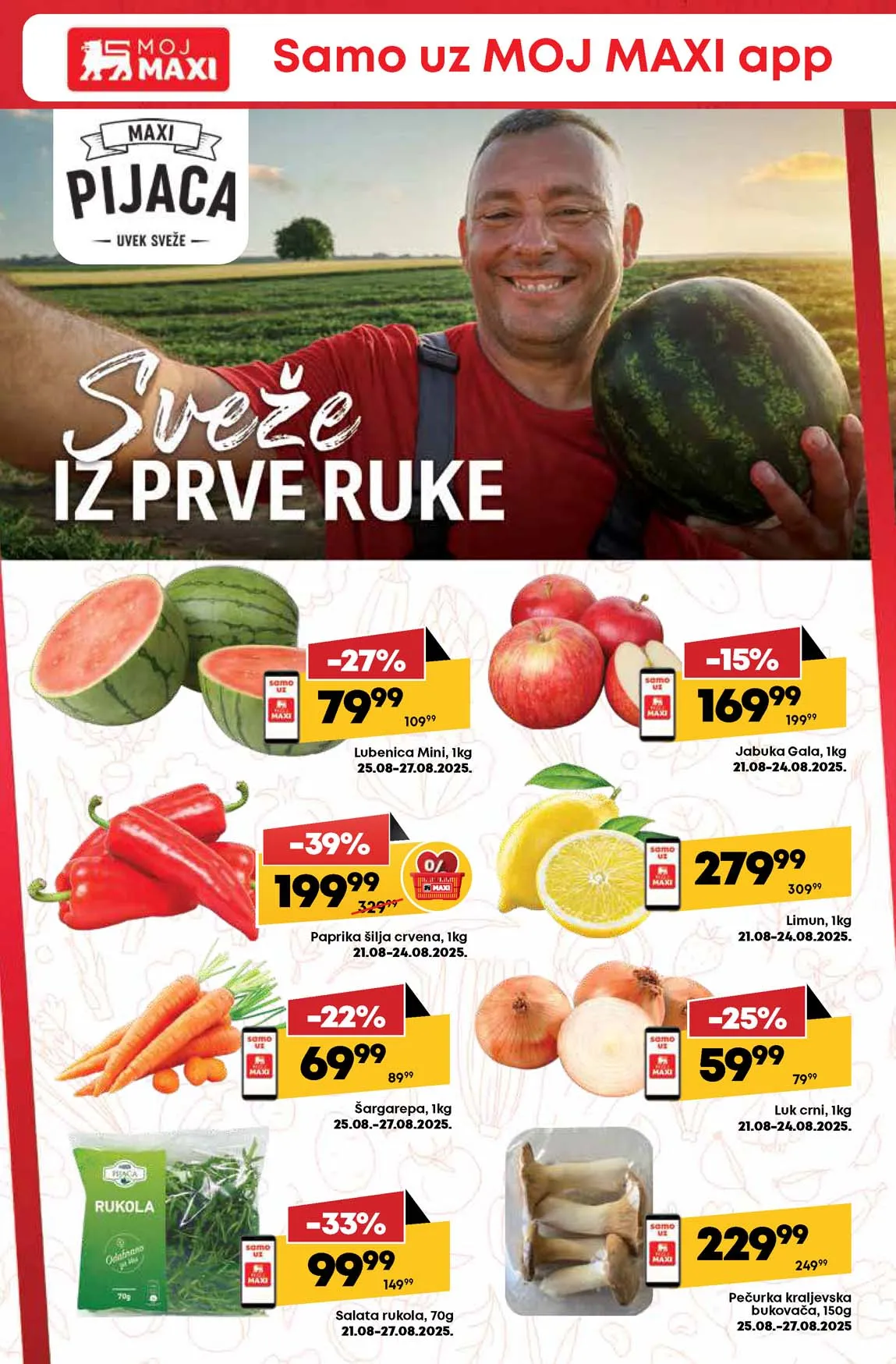 Maxi nedeljna akcija sniženja