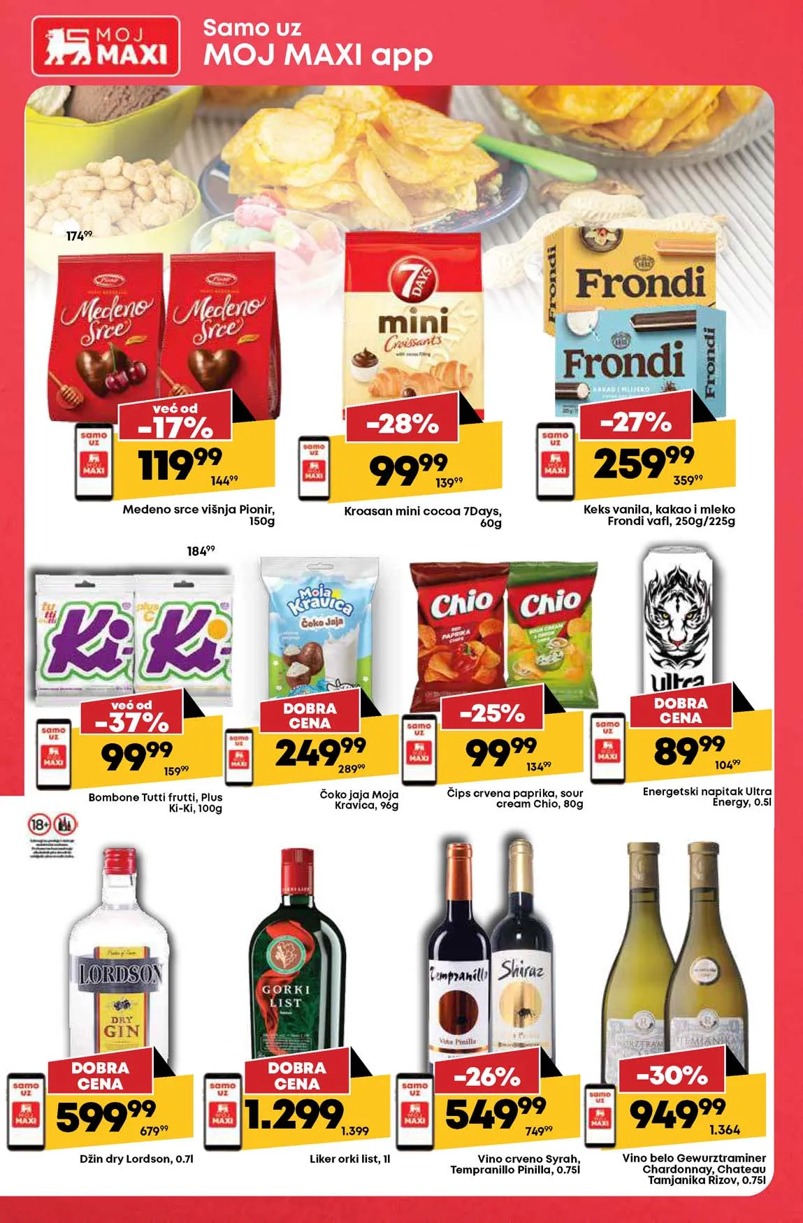 Maxi nedeljna akcija sniženja