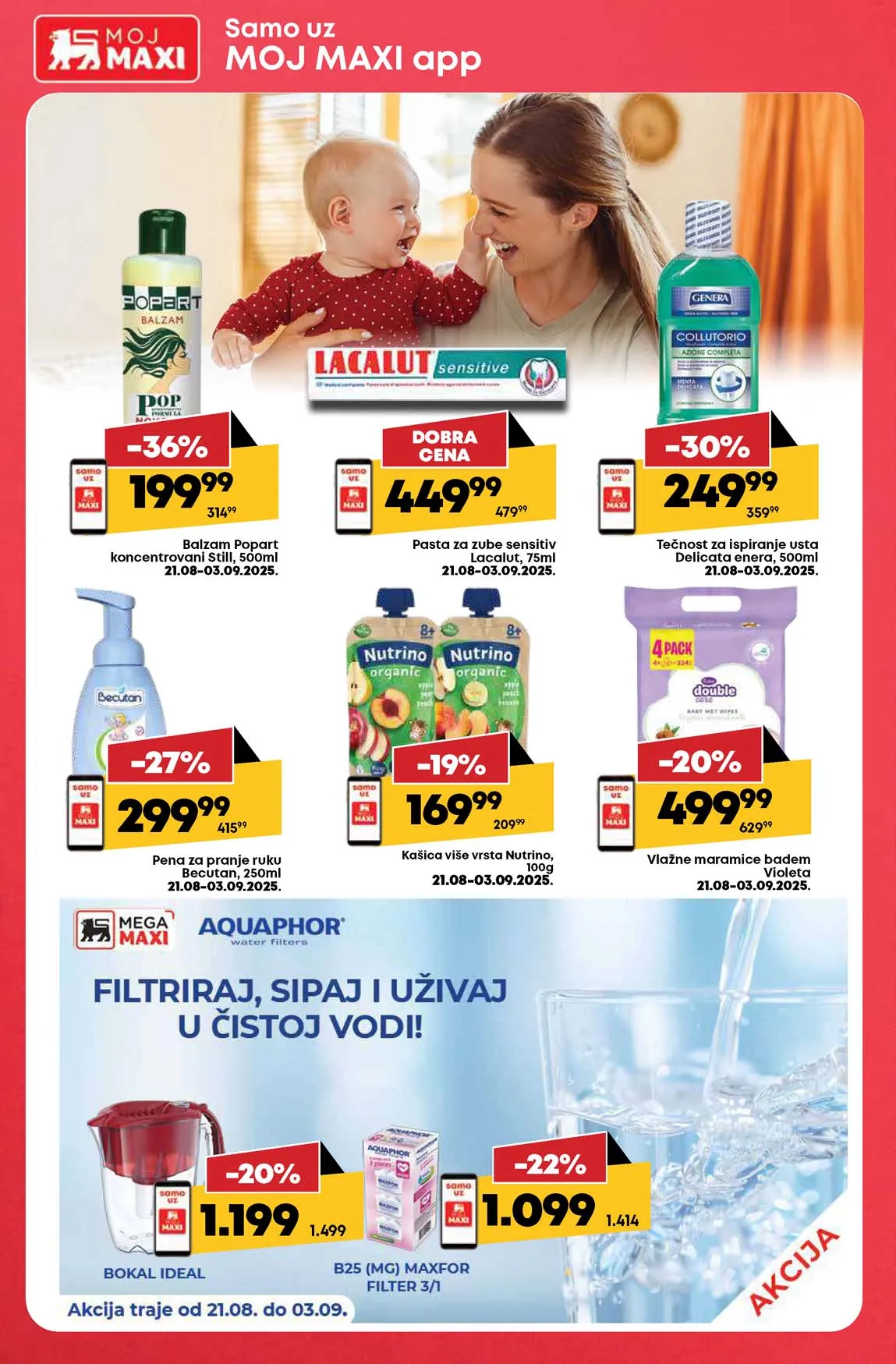 Maxi nedeljna akcija sniženja