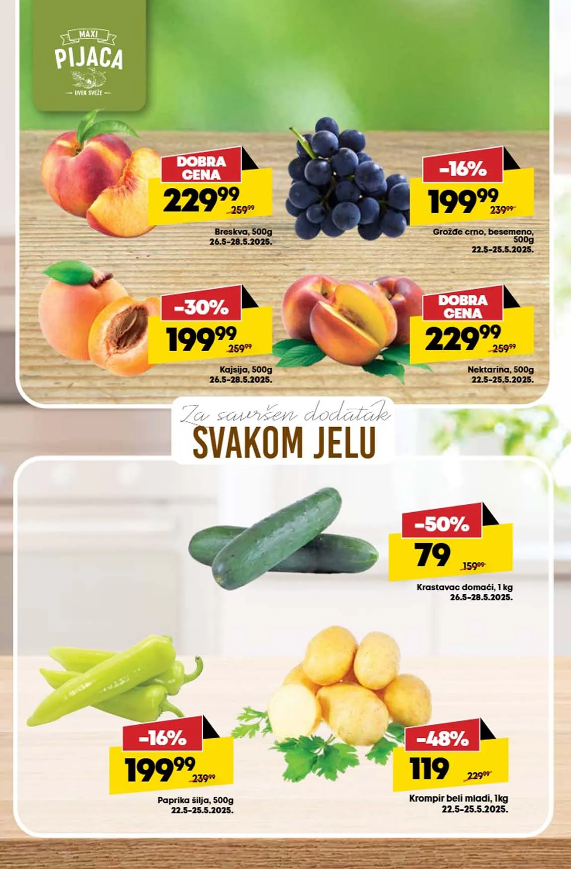 Maxi nedeljna akcija sniženja