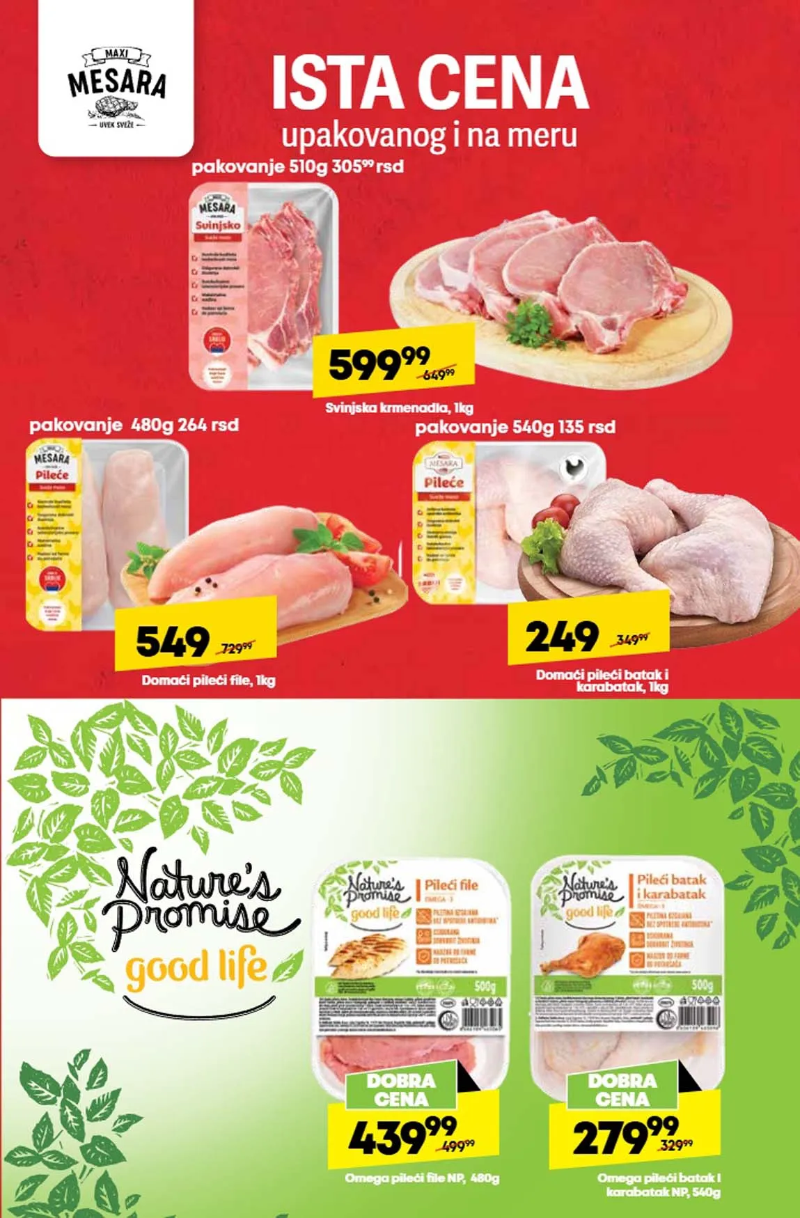 Maxi nedeljna akcija sniženja