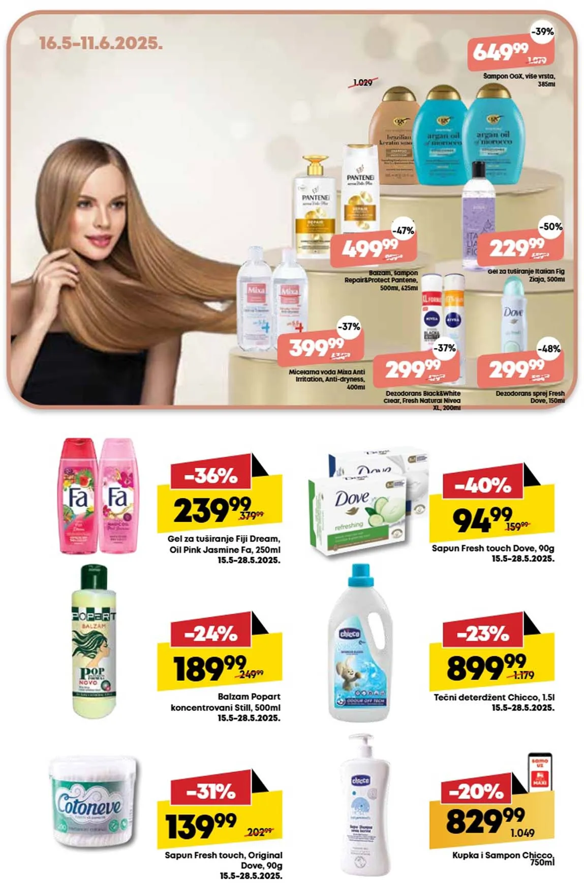 Maxi nedeljna akcija sniženja