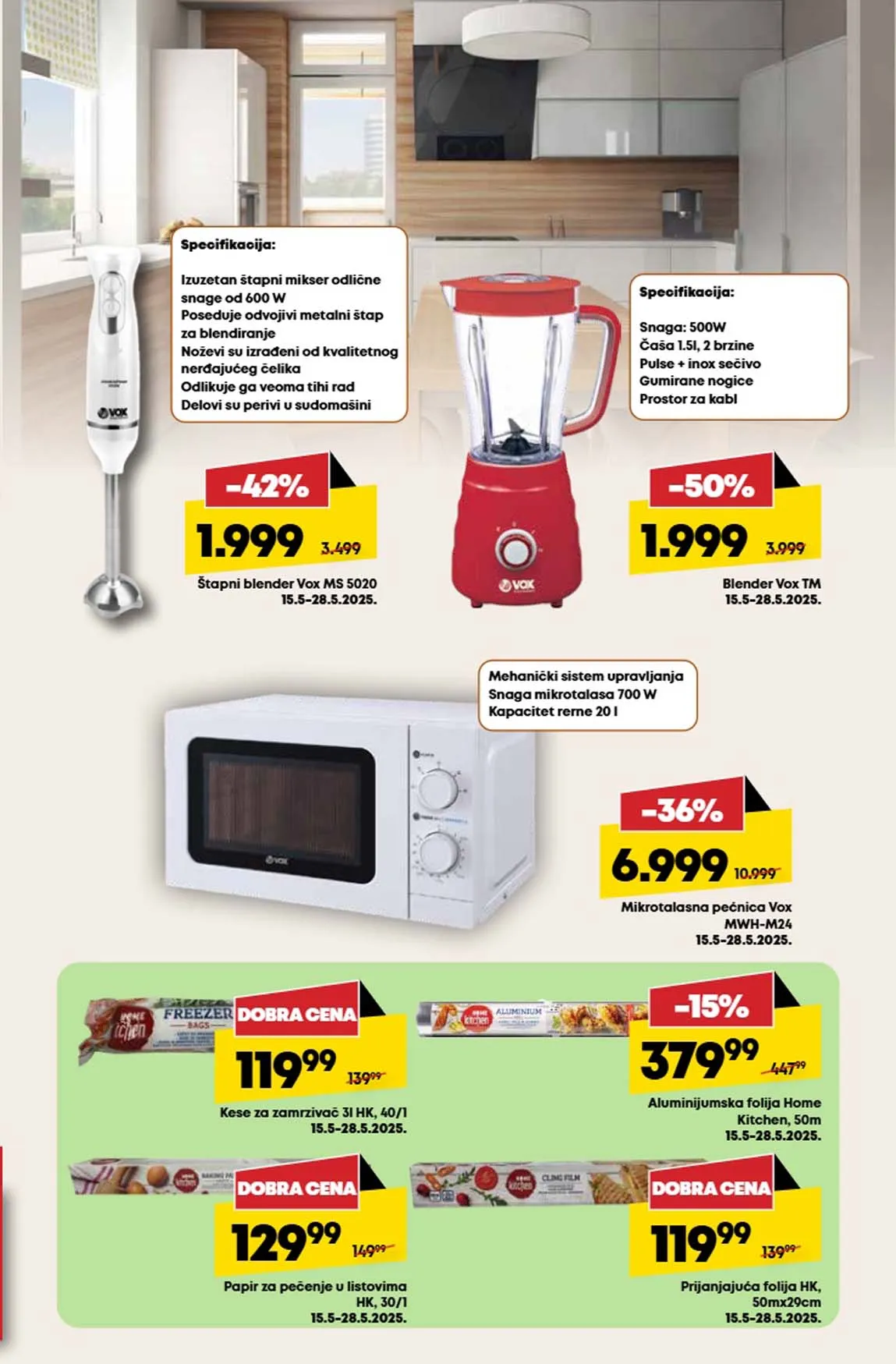 Maxi nedeljna akcija sniženja