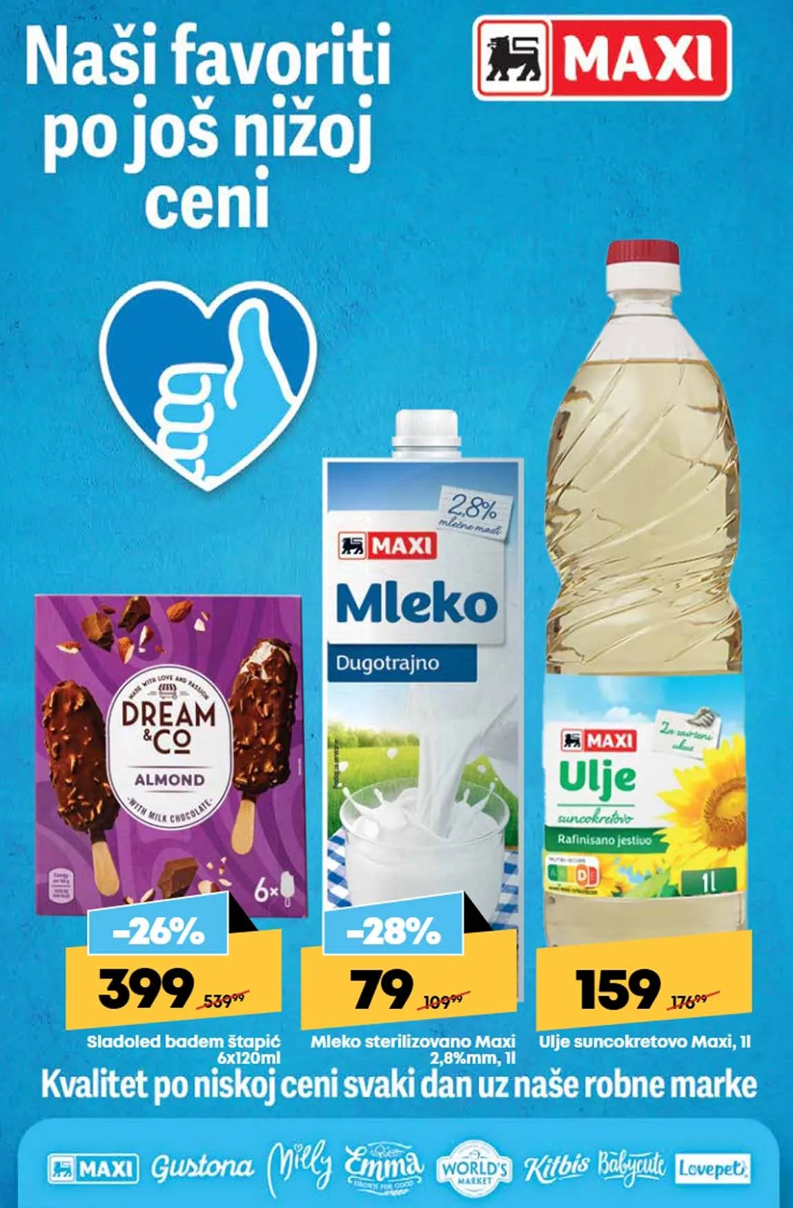 Maxi nedeljna akcija sniženja
