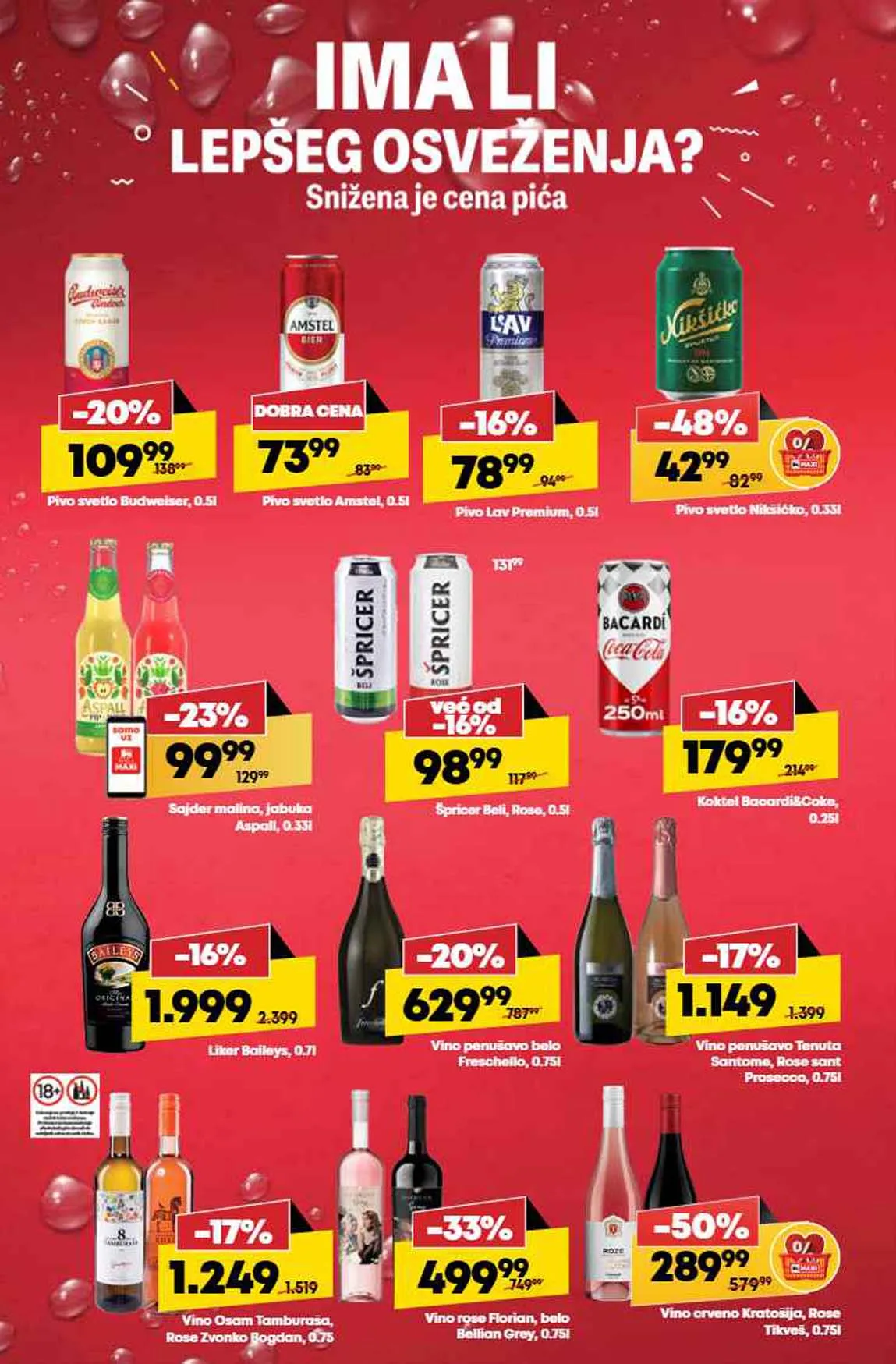 Maxi nedeljna akcija sniženja
