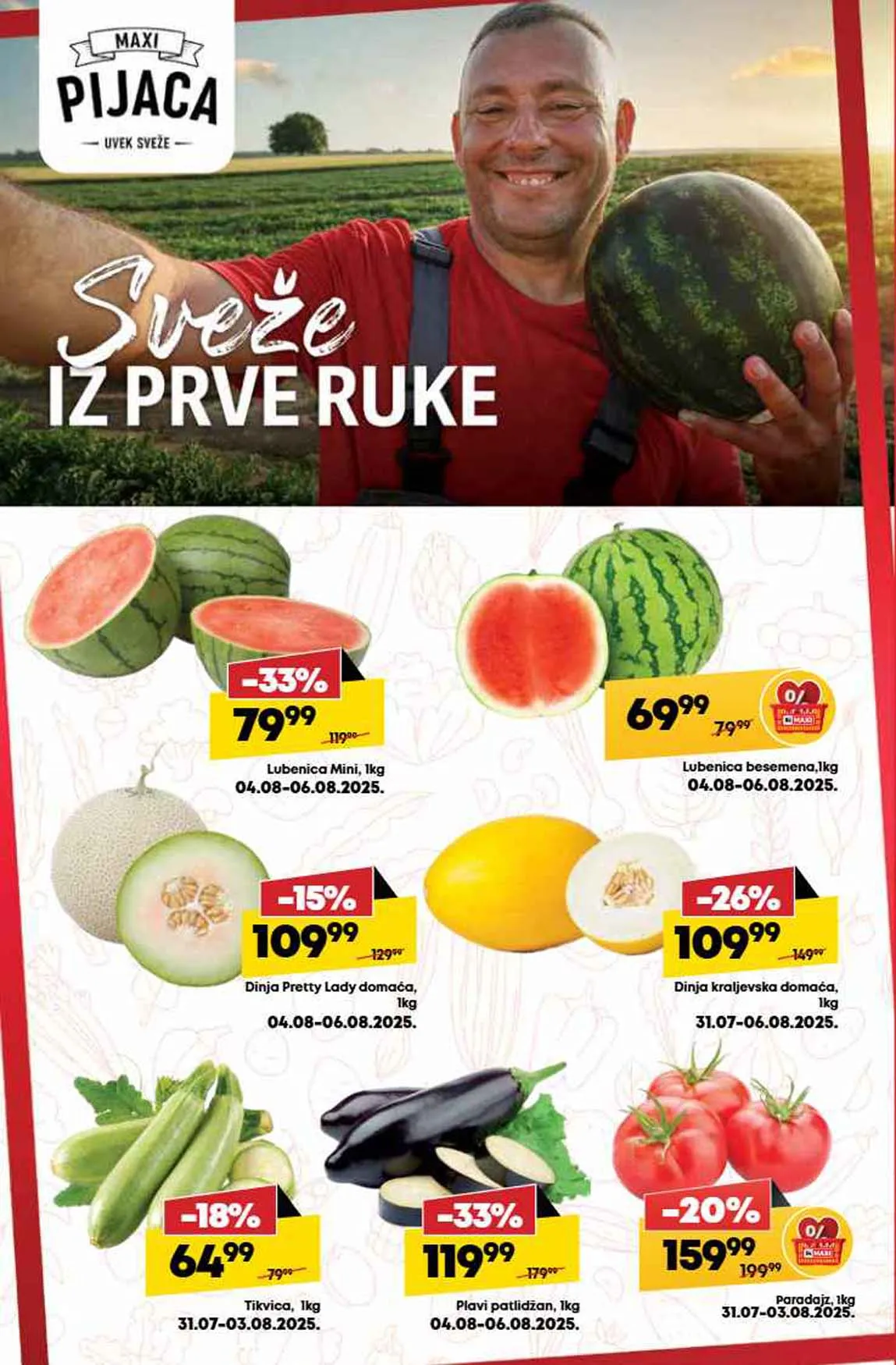 Maxi nedeljna akcija sniženja