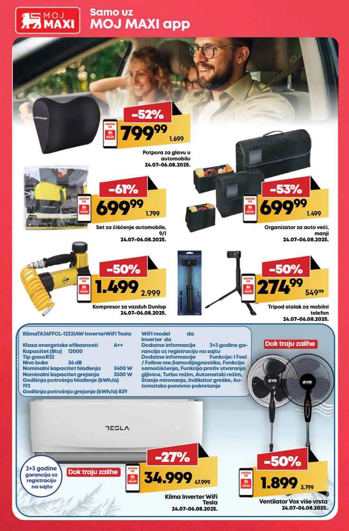 Maxi nedeljna akcija sniženja