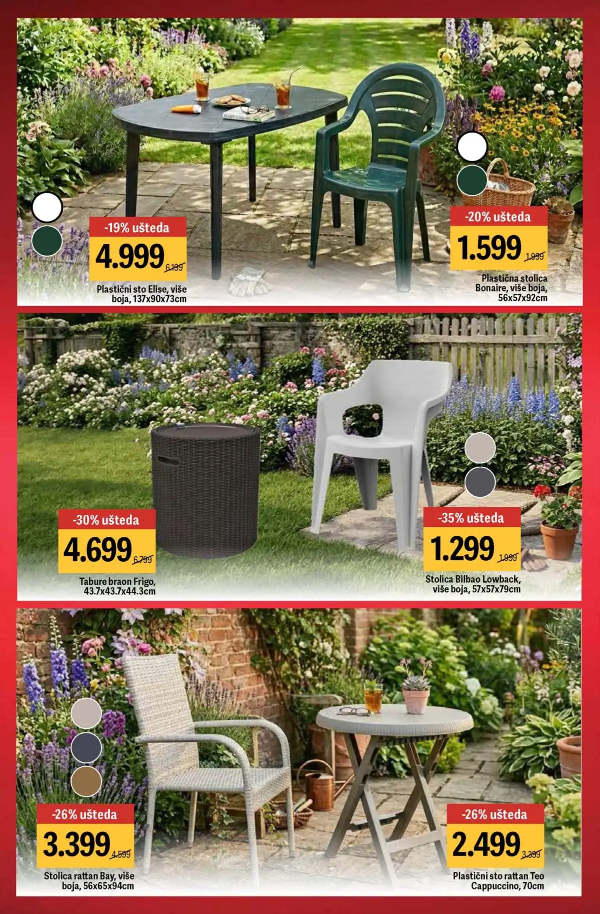 Maxi bašta do 40% katalog strana 4 Srbija 2026 dvorište i baštenski proizvodi