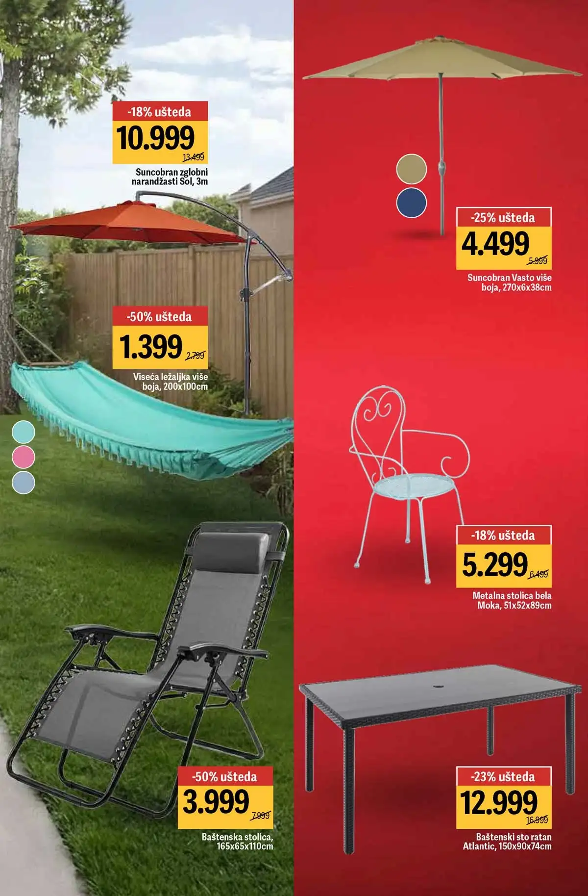 Maxi bašta do 40% katalog strana 7 Srbija 2026 dvorište i baštenski proizvodi