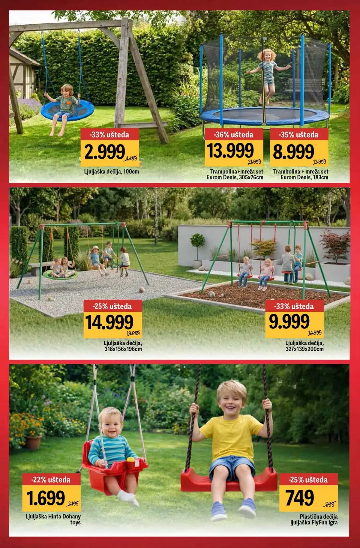 Maxi bašta do 40% katalog strana 10 Srbija 2026 dvorište i baštenski proizvodi