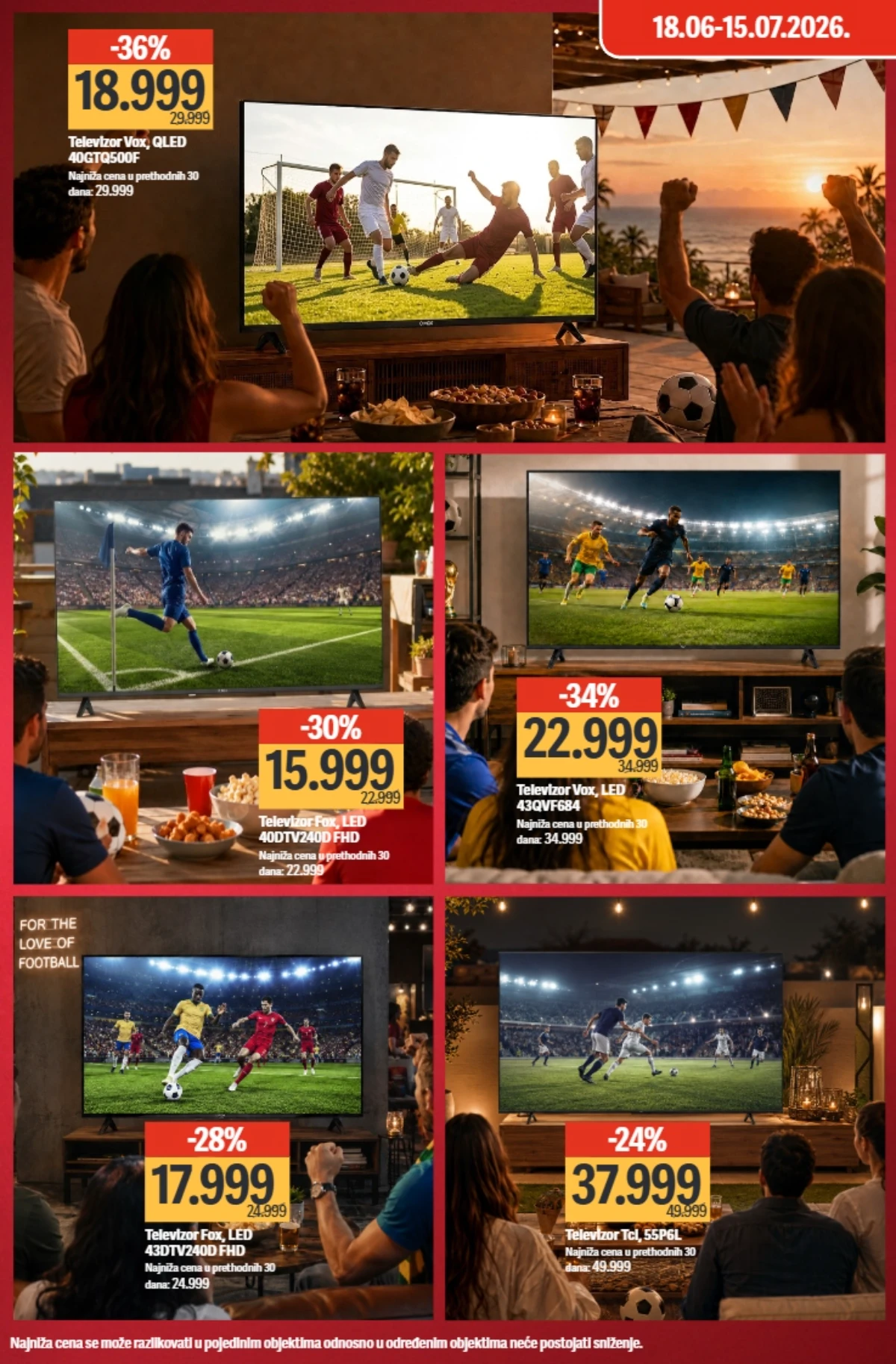 Mega Maxi katalog – televizori po akcijskim cenama do 15.07.2026.