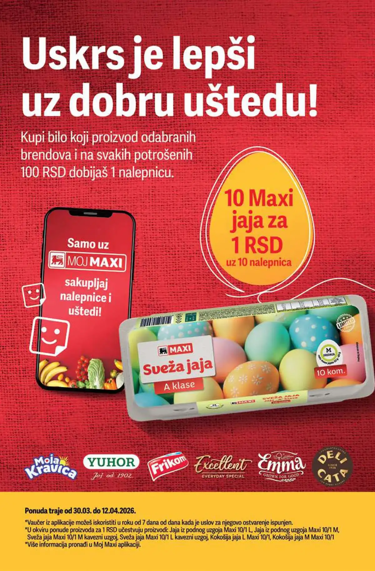 Maxi akcija prehrana i kućne potrepštine velika sniženja strana 2 MEGA Maxi katalog sniženja do 71 posto prehrana kućne potrepštine strana 2