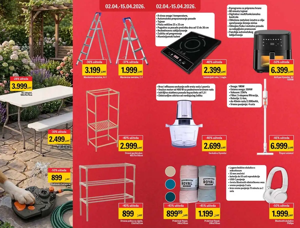 Maxi katalog prehrambeni proizvodi i pića akcija strana 3 Maxi akcija sniženja prehrana i pića mart 2026 strana 3