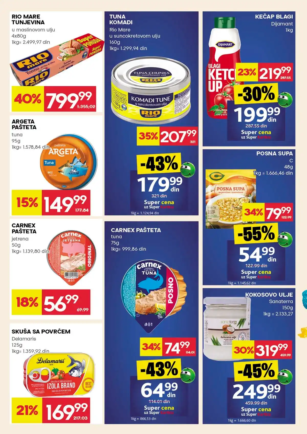 Mercator katalog akcija do 4. mart 2026 strana 18 sveže voće i povrće Srbija