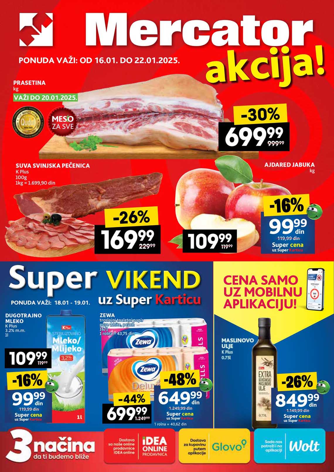 Katalog Mercator zimska kuhinja sniženja