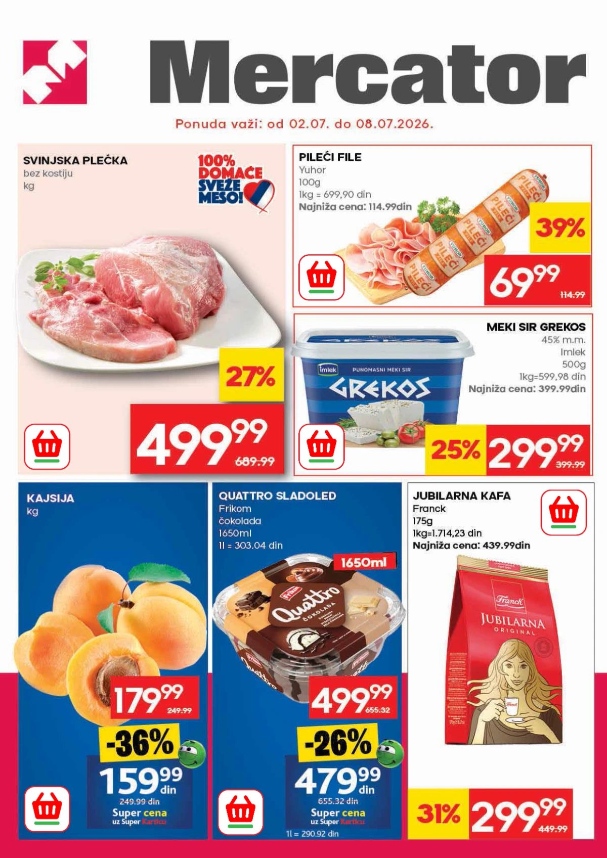 Mercator katalog donosi do 44% popusta i Super Kartica ponude od 02. do 08.07.2026.