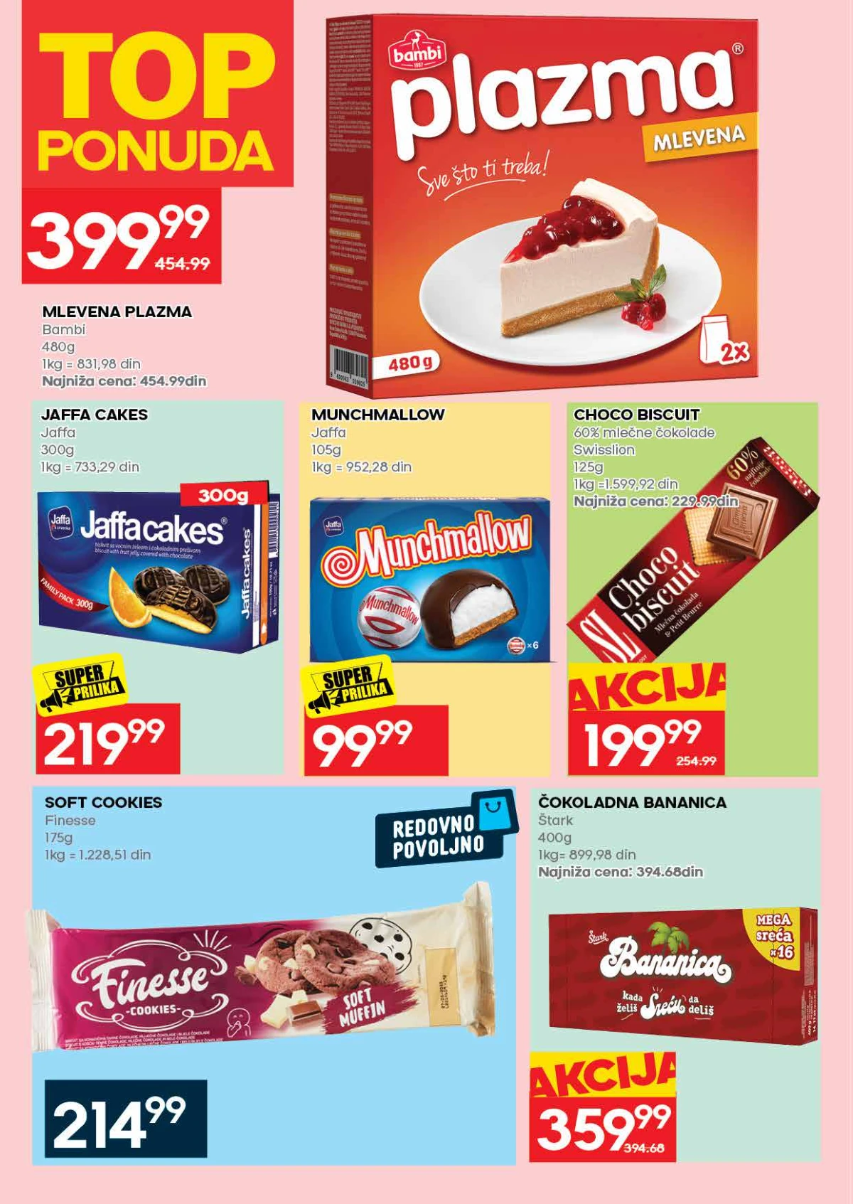 Mercator katalog akcija do 01. jula 2026 strana 22 higijena i kućne potrepštine Srbija