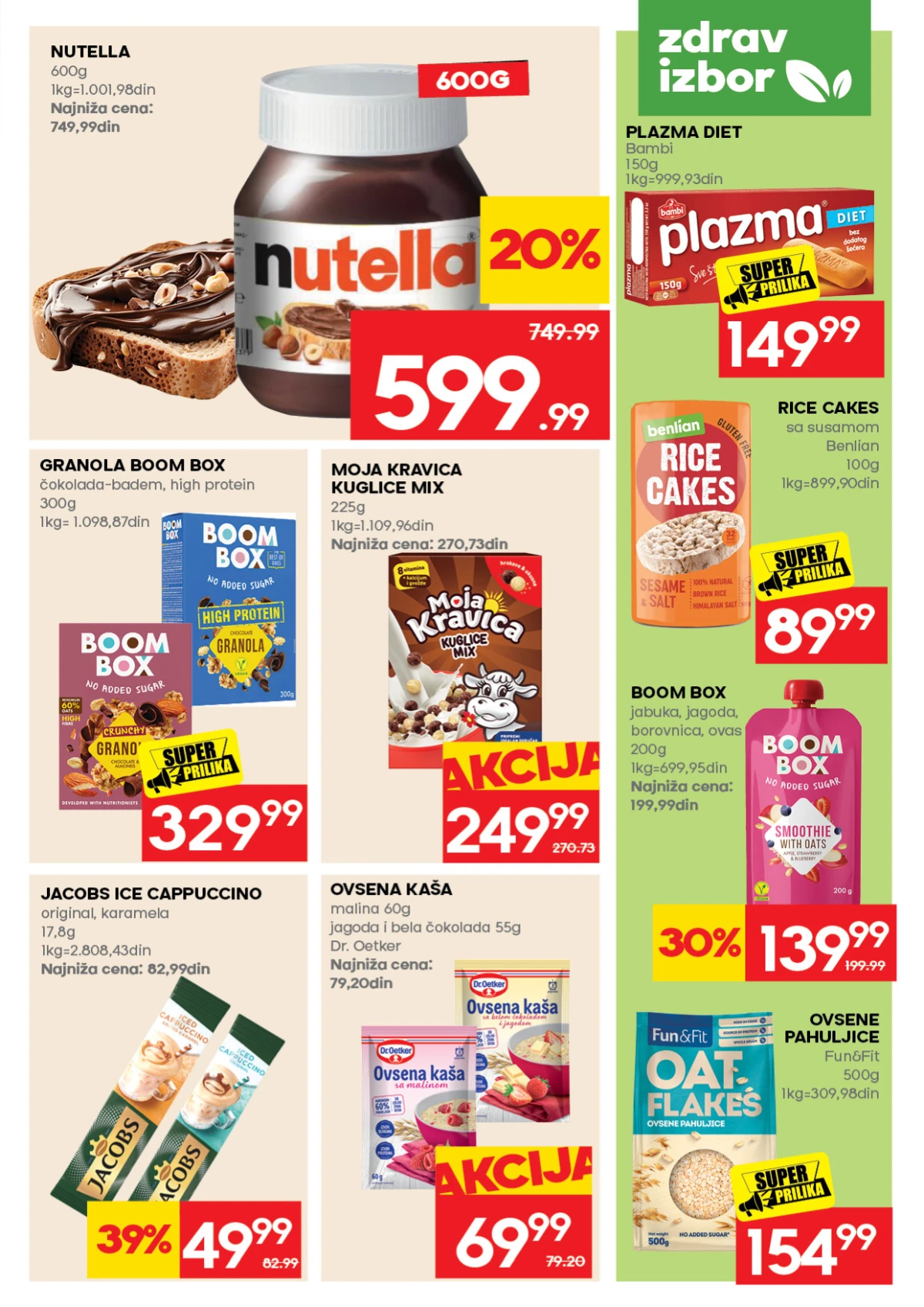 Mercator katalog – zamrznuti program, gotova jela i praktični proizvodi po akcijskim cenama na strani 17