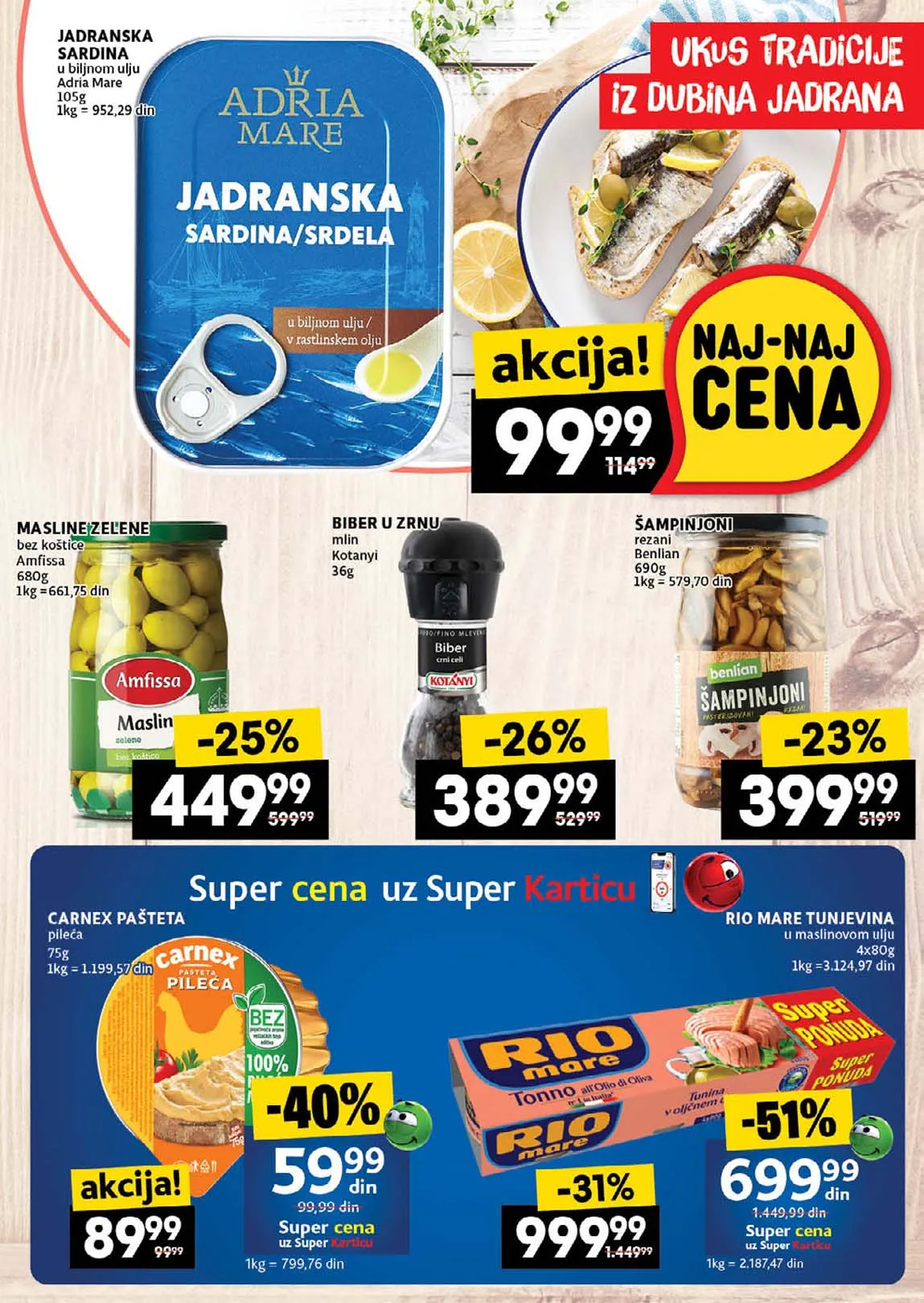 Katalog mercator akcija snizenja